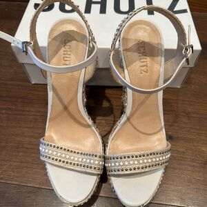 SCHUTZ Carmine Wedge Sandals